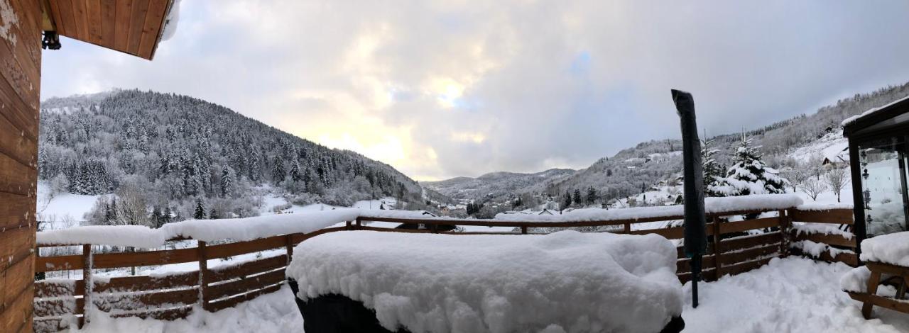 Chalet Individuel - Panoramique Montagnes & Proche Lac La Bresse Bagian luar foto