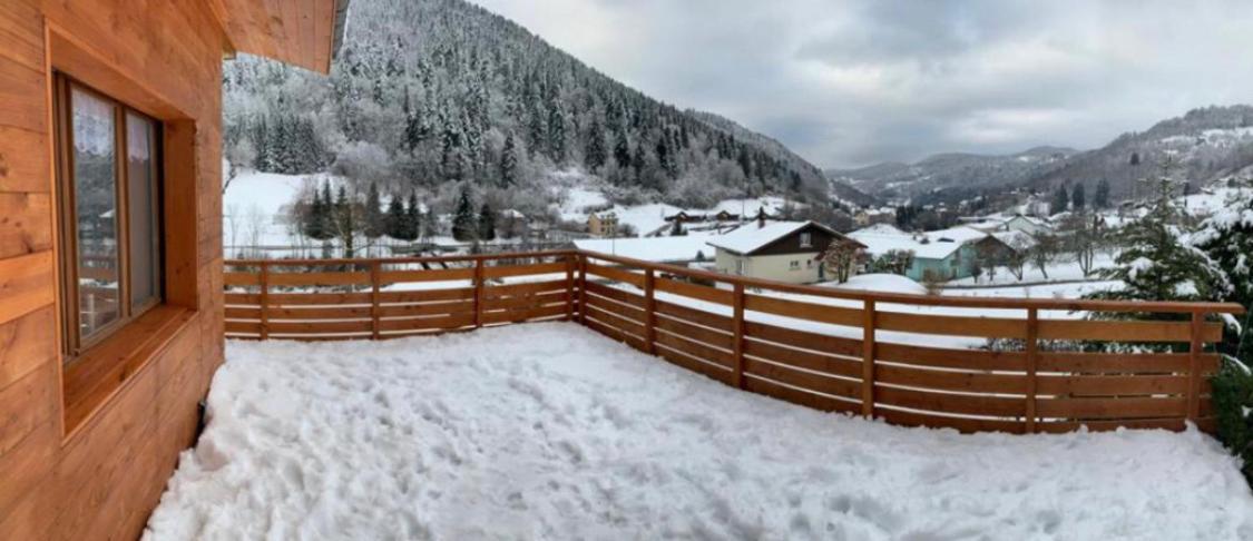 Chalet Individuel - Panoramique Montagnes & Proche Lac La Bresse Bagian luar foto