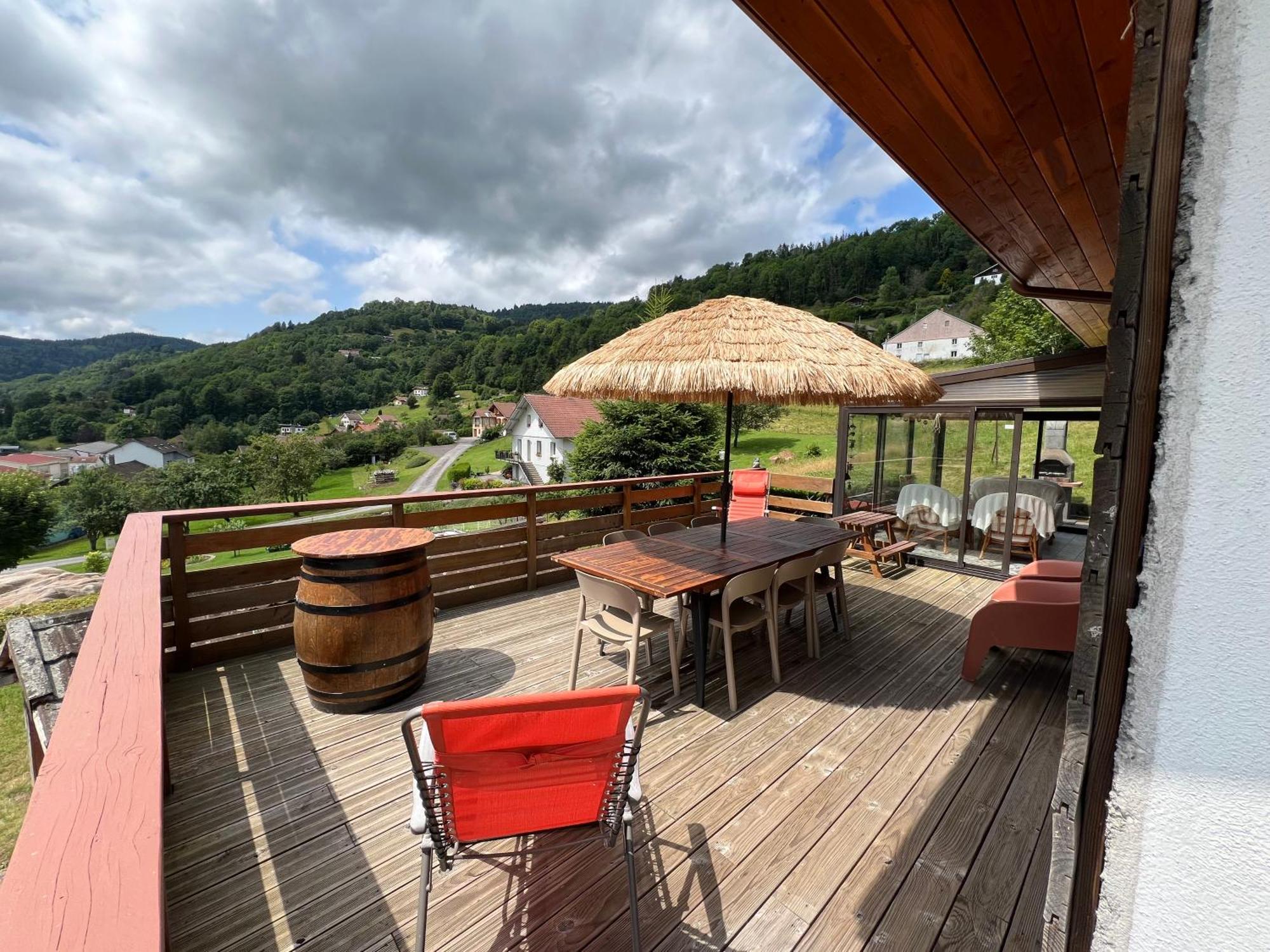 Chalet Individuel - Panoramique Montagnes & Proche Lac La Bresse Bagian luar foto