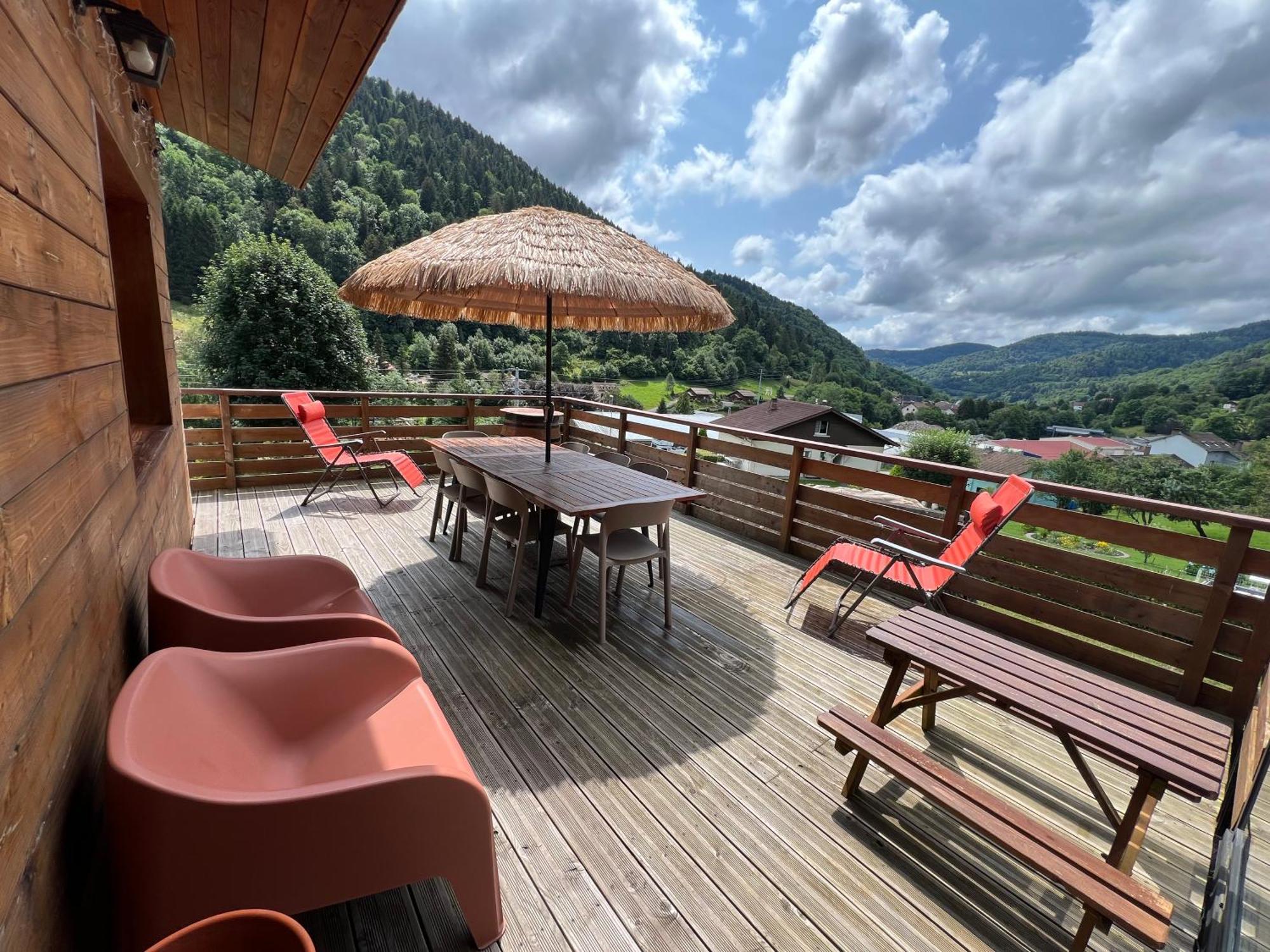 Chalet Individuel - Panoramique Montagnes & Proche Lac La Bresse Bagian luar foto