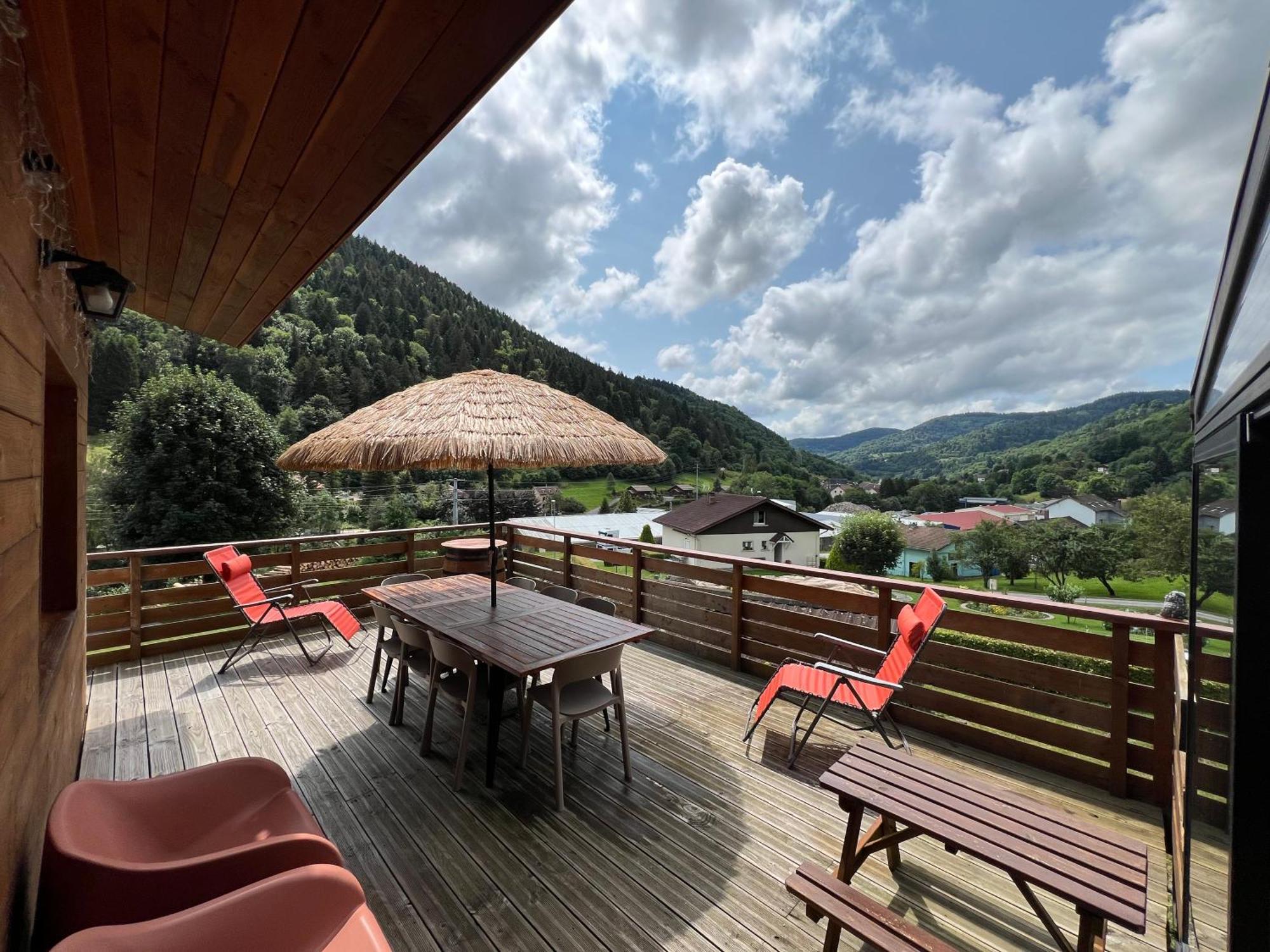Chalet Individuel - Panoramique Montagnes & Proche Lac La Bresse Bagian luar foto