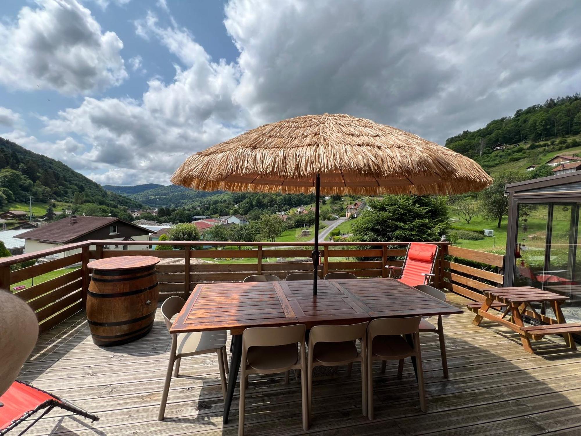 Chalet Individuel - Panoramique Montagnes & Proche Lac La Bresse Bagian luar foto